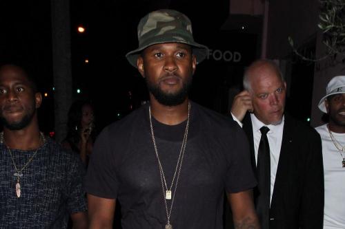 Usher is a meat-eating vegan