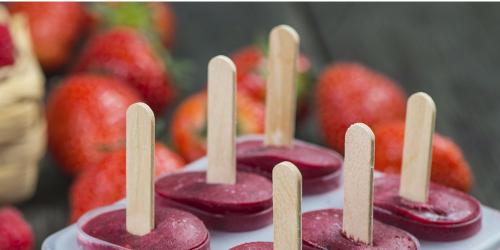 Popsicles, ice lollypops to make at home