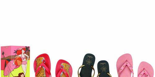 Charlotte Olympia and Havaianas: glam slippers for summer