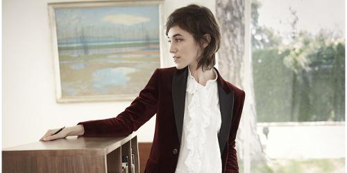 Charlotte Gainsbourg reconnects with Gerard Darel