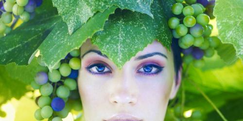 The grape, star of cosmetics