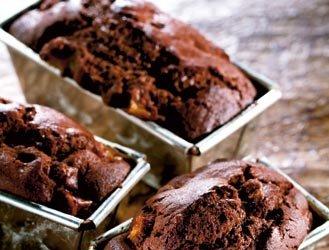 Chocolate and pear cakes