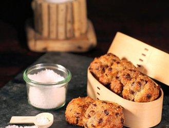 Cookies with fleur de sel from Camargue