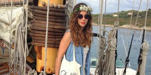 Look of the day: Laure, romantic and bohemian festival in Calvi!