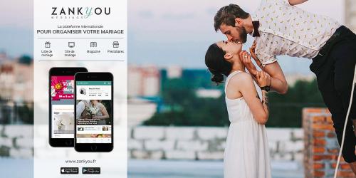 ZANKYOU WEDDINGS, the application to organize your wedding