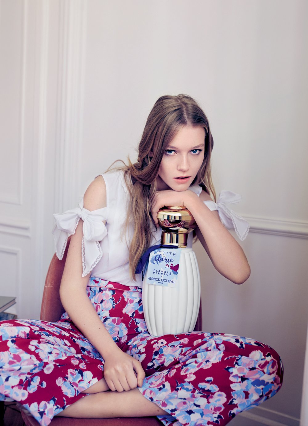 Claudie Pierlot X Annick Goutal: a fresh and supportive collab