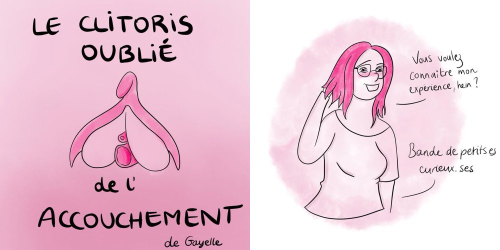 An illustrator tells her painless delivery through masturbation