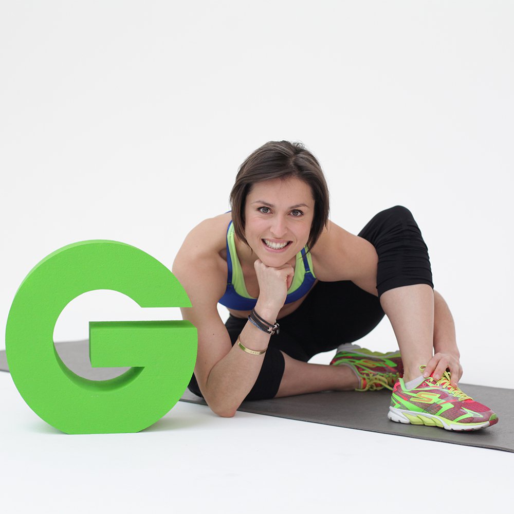 Groupon offers us Julie Ferrez as a fitness coach