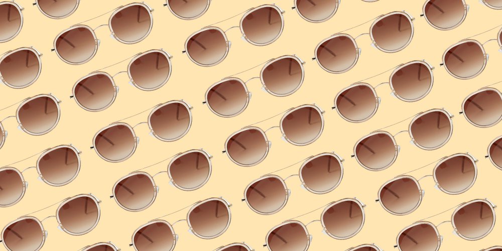 20 pairs of sunglasses for less than 50 euros