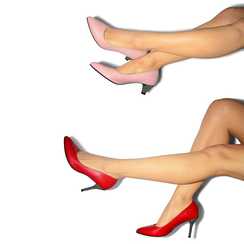 Footwear with removable heels