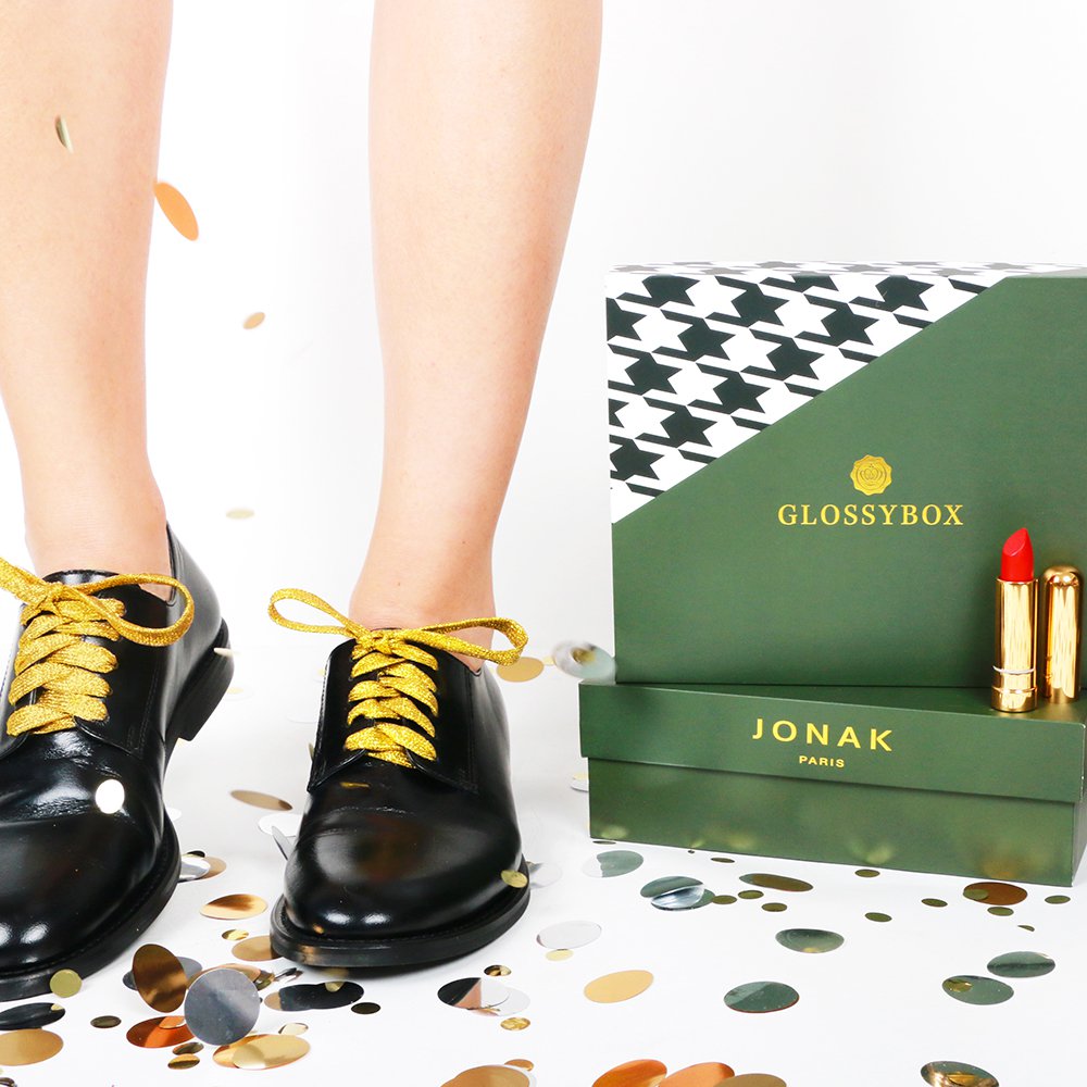 GlossyBox X Jonak: the beauty box is fashionable
