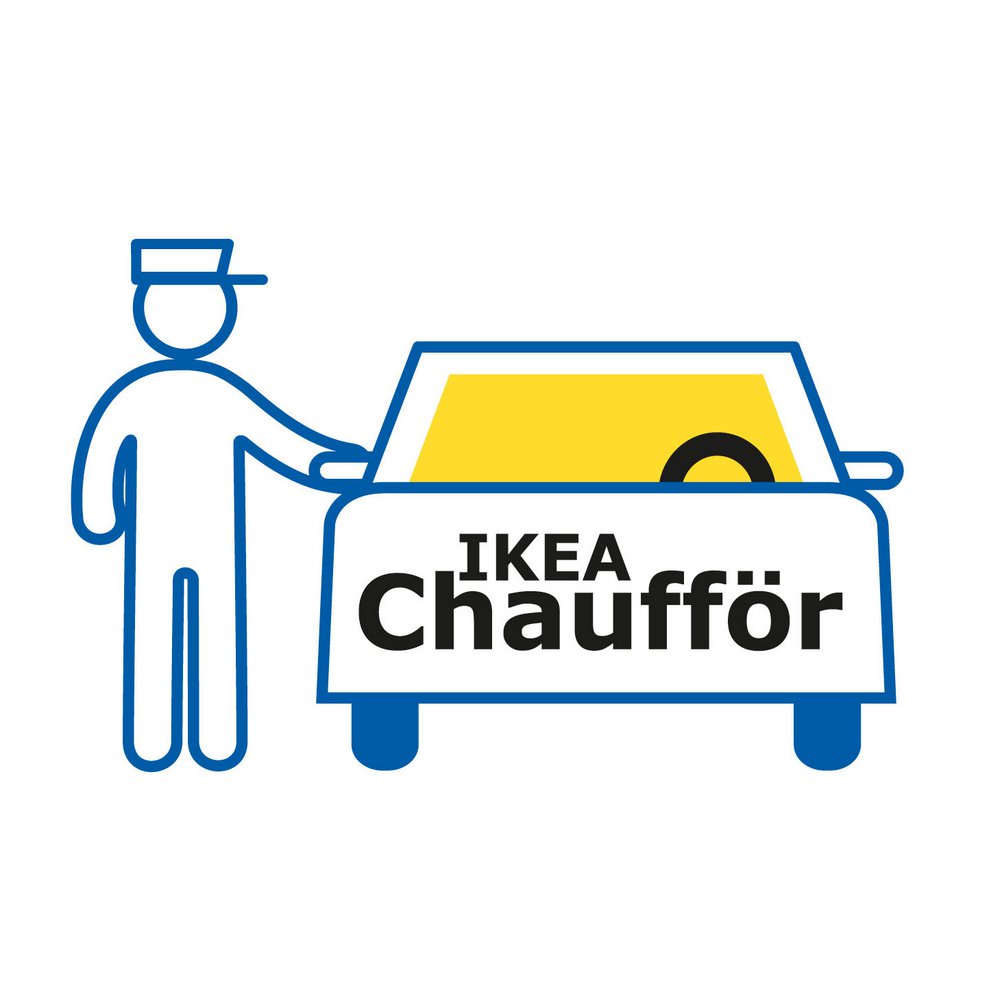 Drivers arrive at IKEA