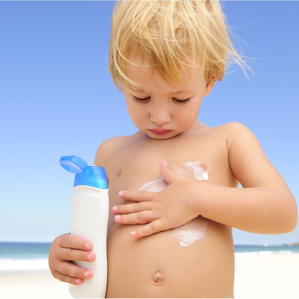 Sunscreen for children