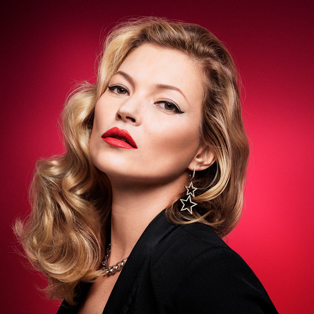 Kate Moss and Rimmel: an exclusive collection for 15 years of collab