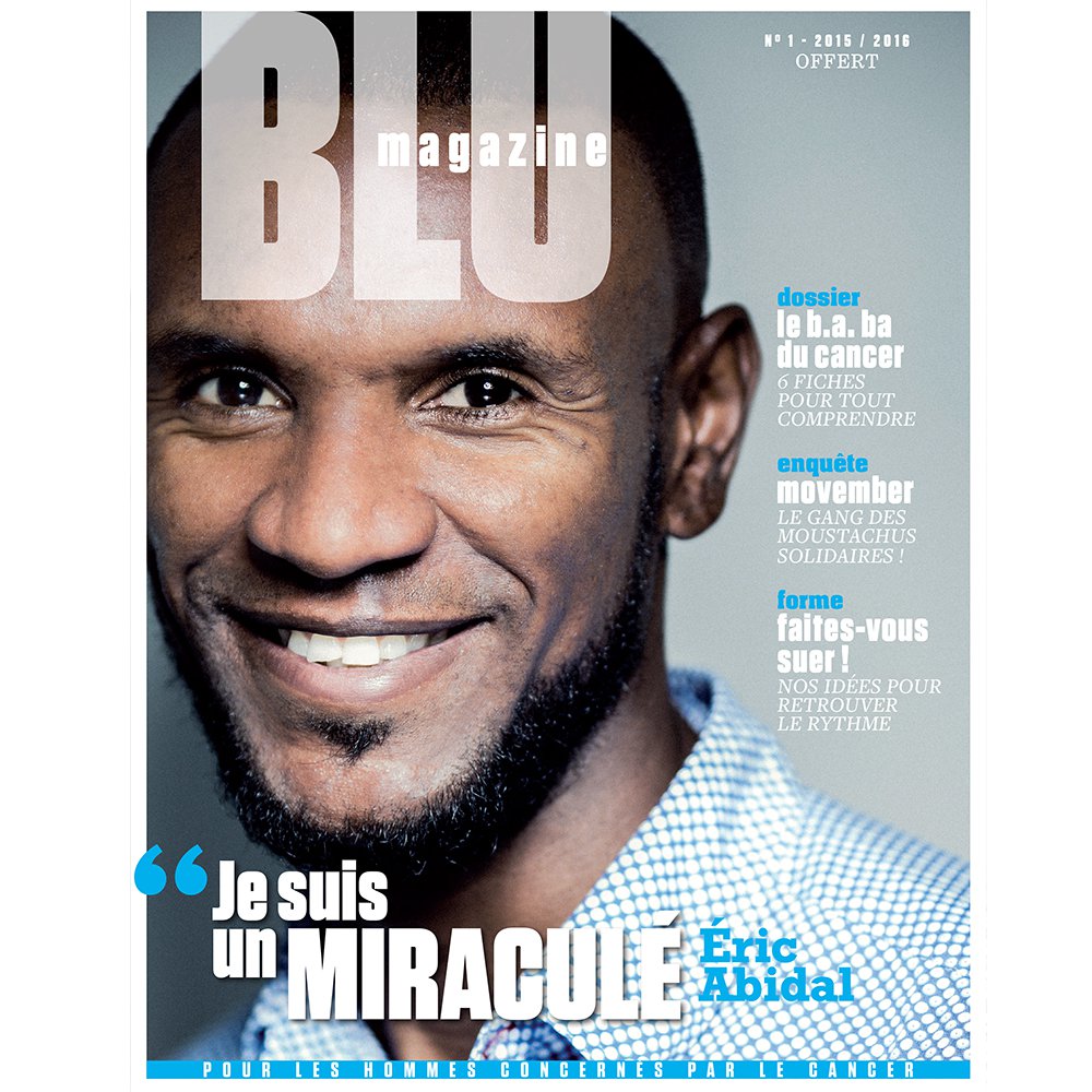Blu magazine for men facing cancer