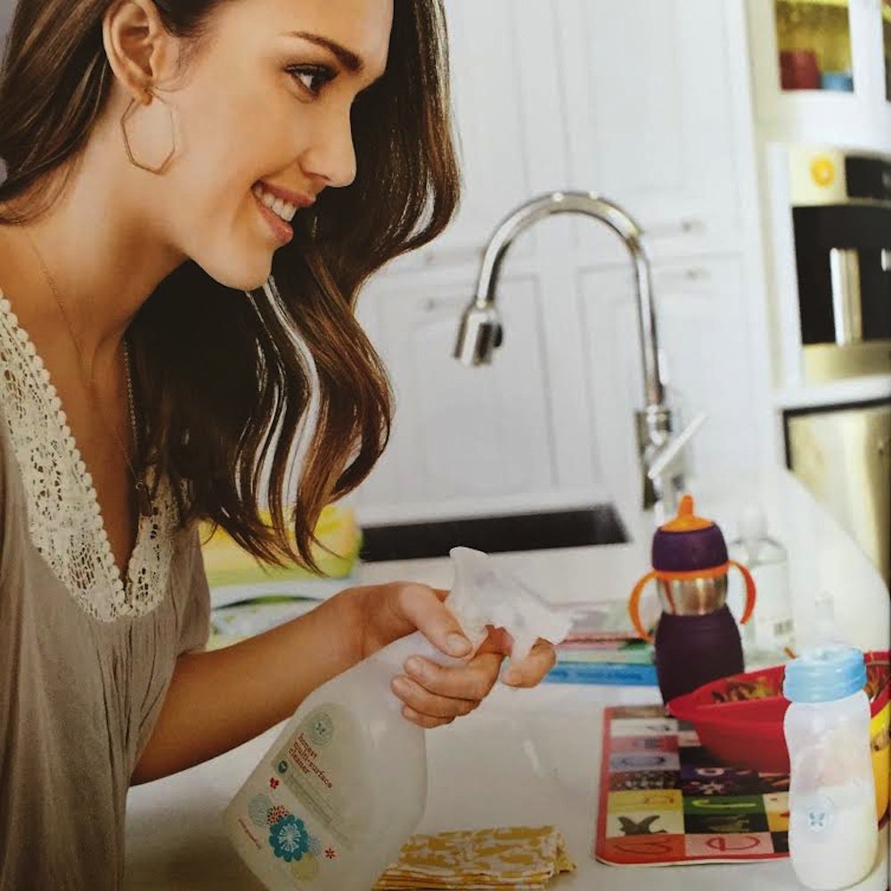 The 3 rather surprising household tips of Jessica Alba
