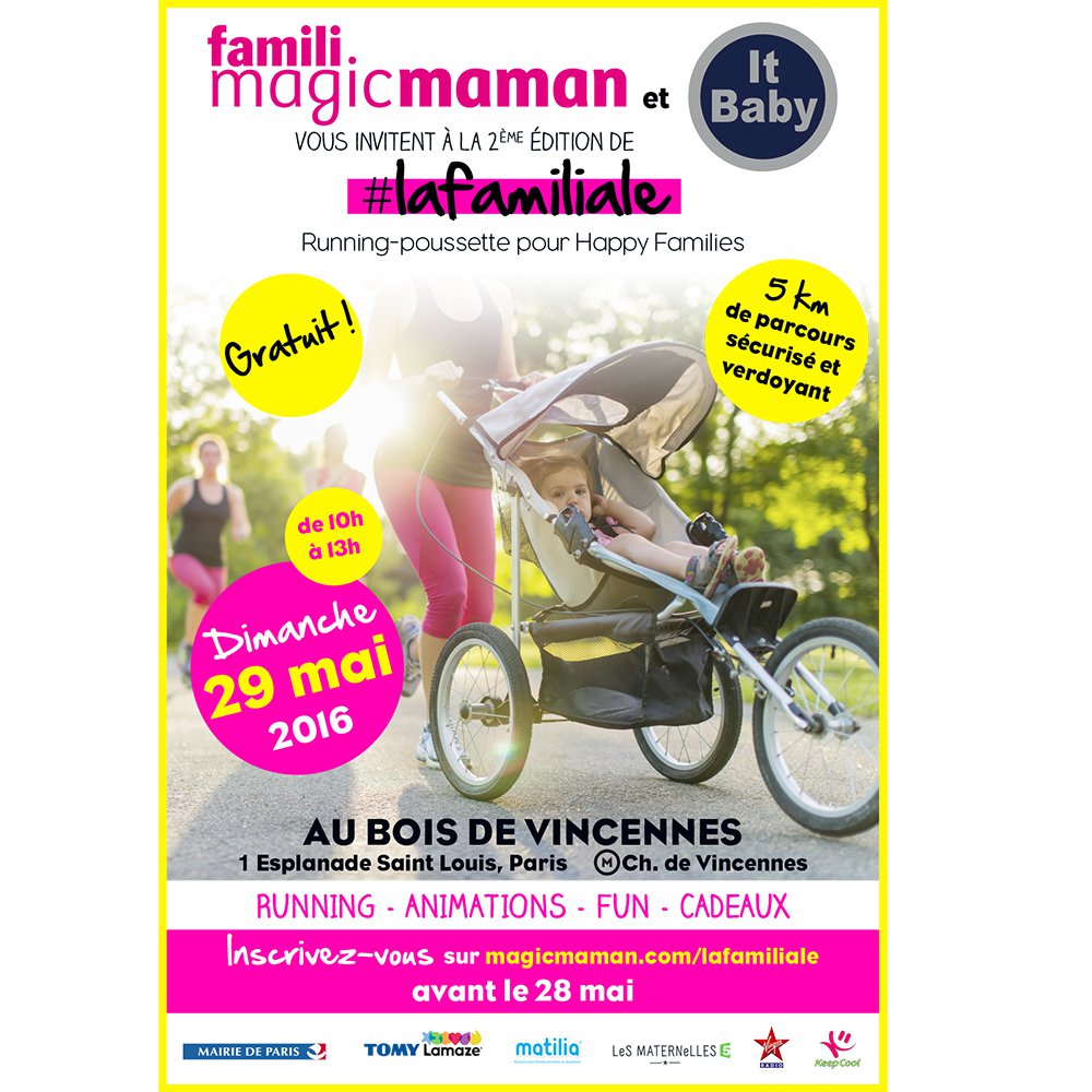 La Familiale: the first stroller race in Paris