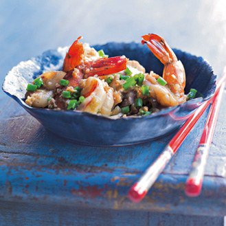 Shrimps sautéed in Vietnamese style