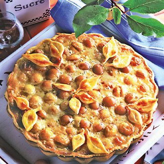 Grandma Pie with Mirabelle plums