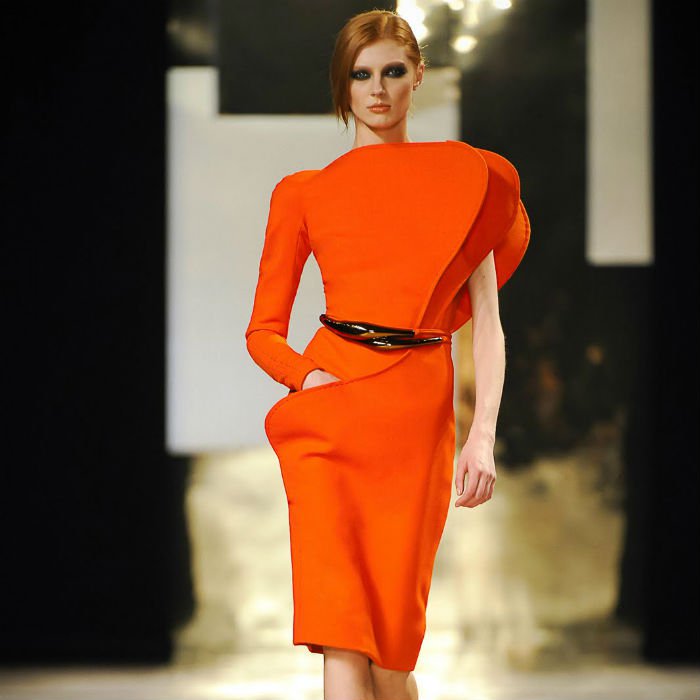 Amber orange: the trendy color of winter