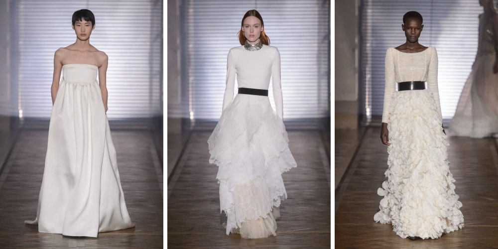 Clare Waight Keller's first Givenchy couture fashion show