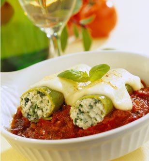 Cannelloni with Florentine