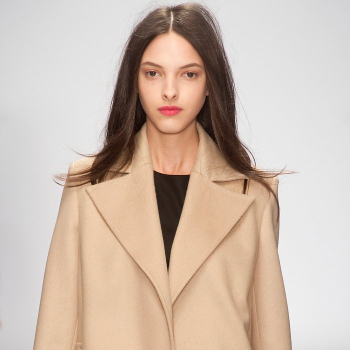 Which makeup wear with a camel coat?